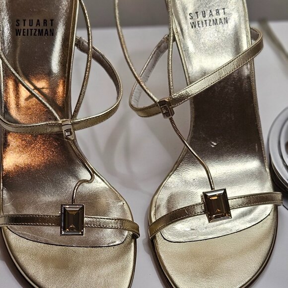 Stuart Weitzman strappy slingbacks - Picture 1 of 6